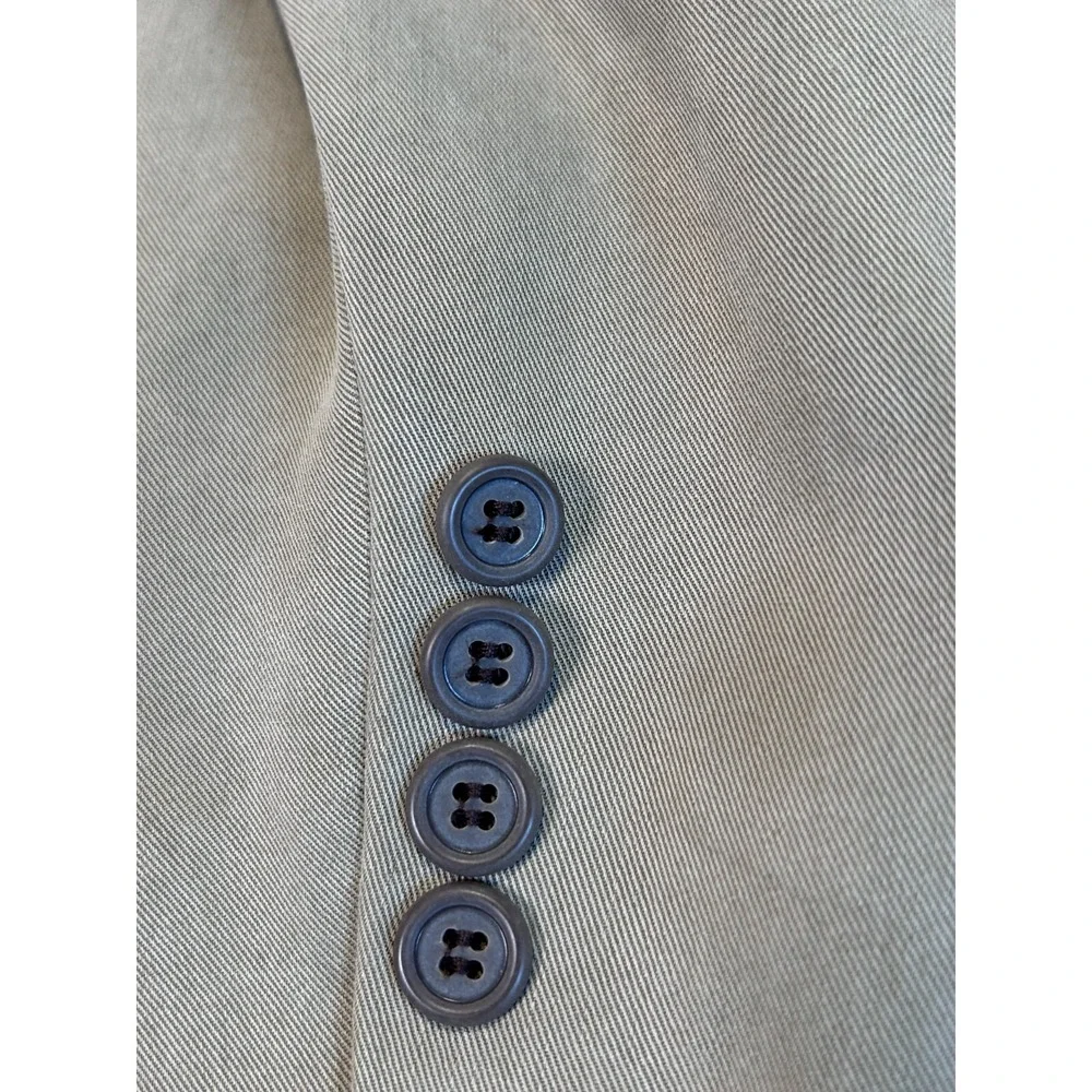 Beige‎ Sports Jacket Alfani Men's 42S Blazer Extra Soft Tencel Lyocell Material